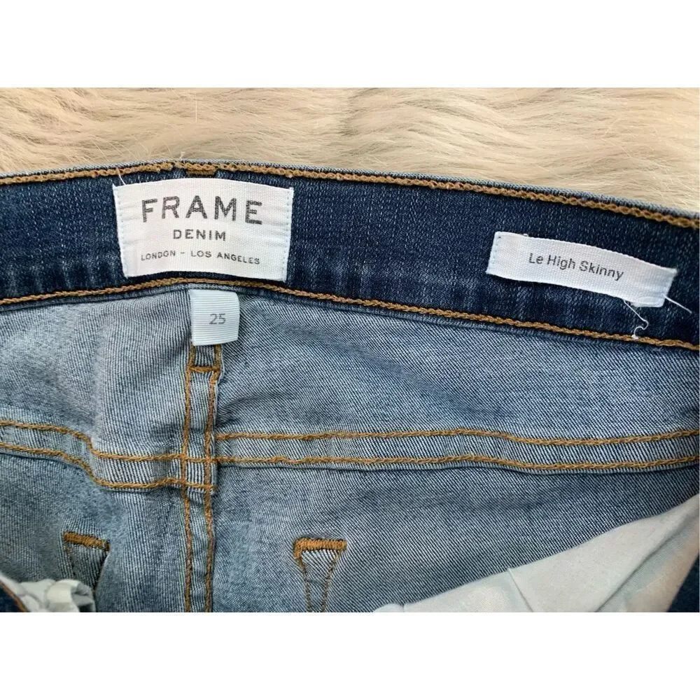 Frame denim Le High Skinny jeans 25